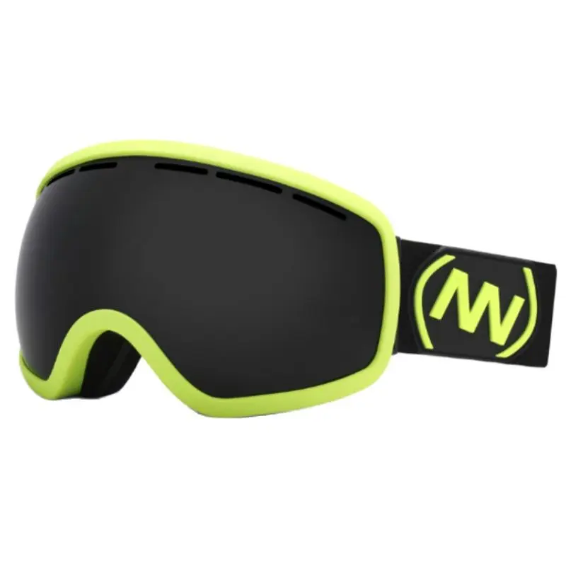 Зимние мужские и женские лыжные очки двухслойная УФ противотуманная большая