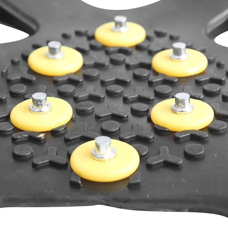 10 шипов универсальная обувь для снега и льда с шипами зажимы скобы зимние