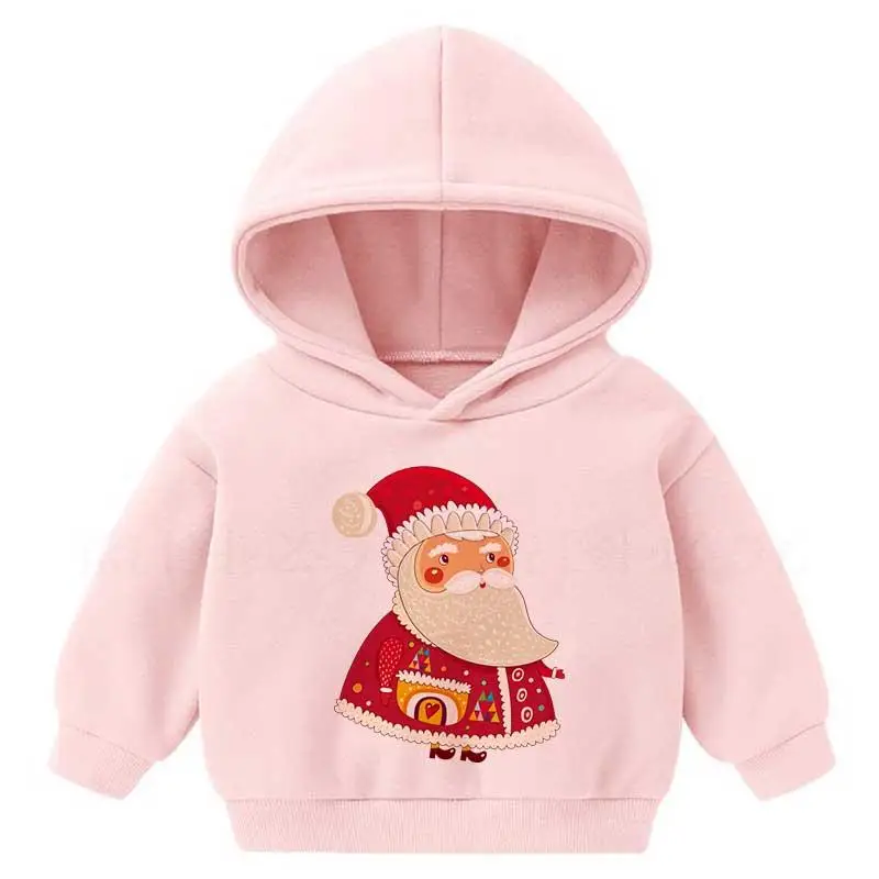 

Hoodies Boy /Girl Autumn And Winter Long Sleeve Hooded Sweatshirt Hoodie Tracksuit Sweat Coat Casual Christmas Series 5t -14t Ki