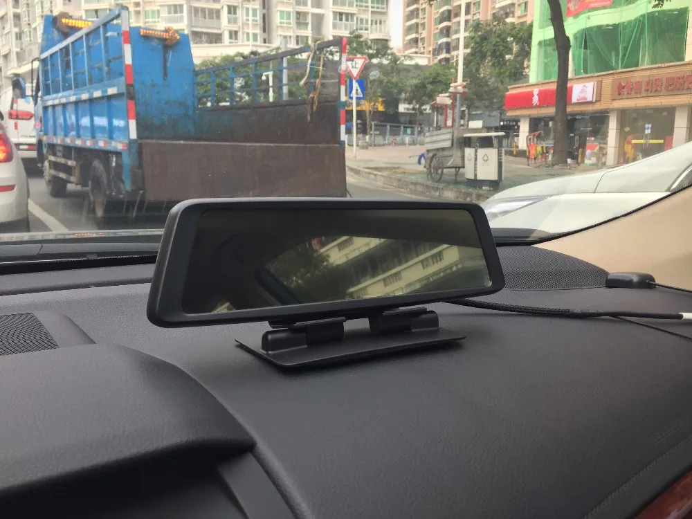 12 дюймов 2G+ 32G Android 8,1 Автомобильный видеорегистратор gps Bluetooth навигация FHD зеркальный рекордер совместим с другими приложениями 4G Wifi ADAS Dashcam