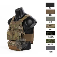 emerson tactical fcs slicker plate carrier multi purpose elastic cummerbund sack pouch micro fight chassis vest