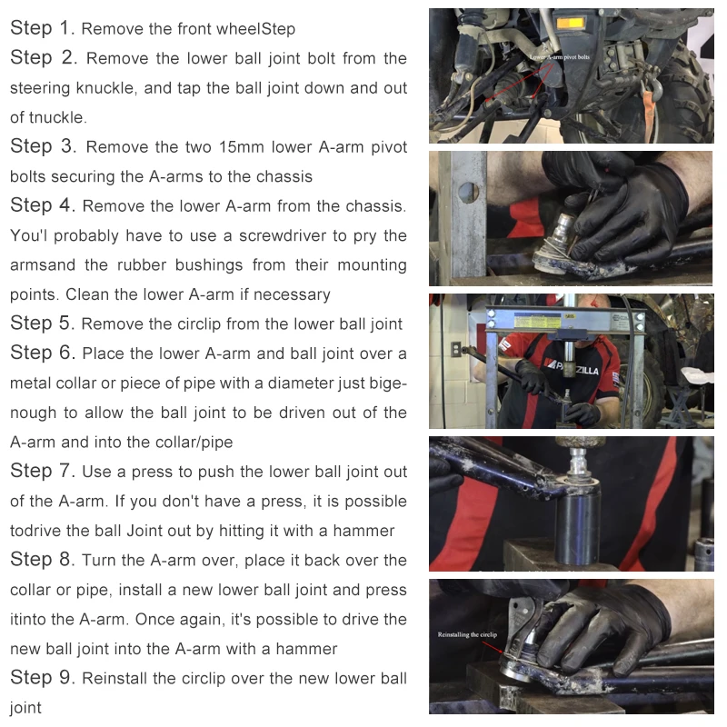 4 шт. Автомобильный Шаровой Шарнир система рулевого управления шаровая Головка