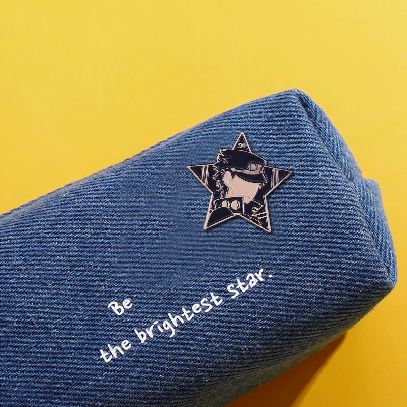 Эмалированная брошь в виде невероятных приключений Джоджо кудзё - купить по