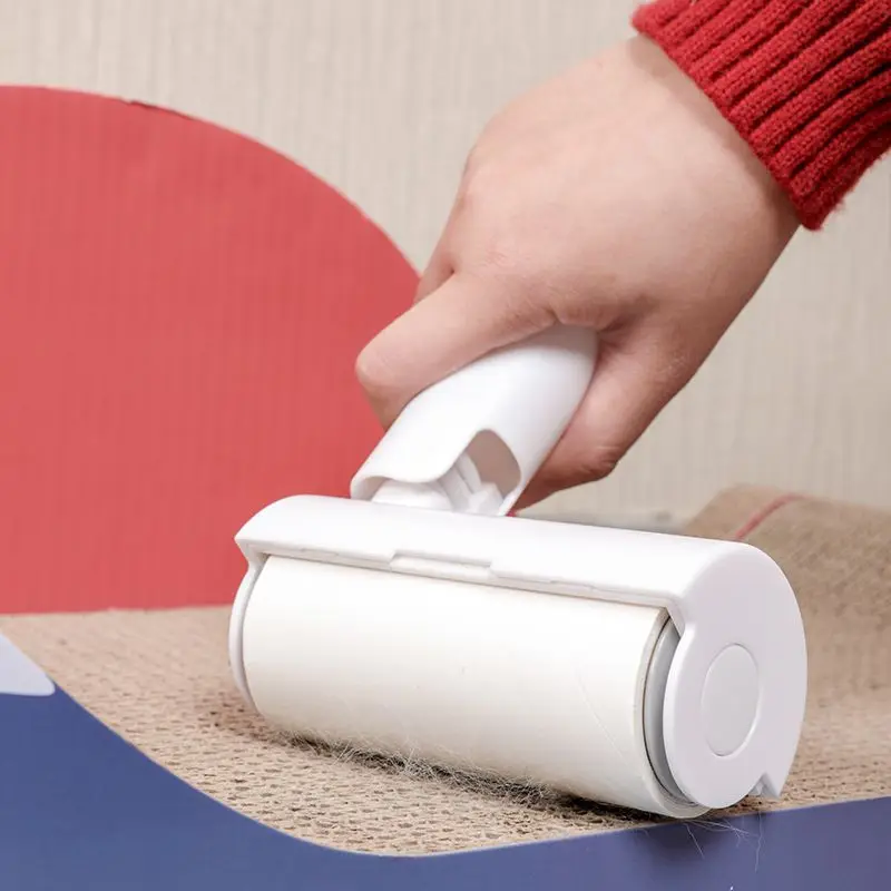 

Sticky Lint Roller Hair Cleaning Brush For Pets Hair Removal Lint Remover Dust Wiper Dog Supplies For Clothes Carpet Sofa