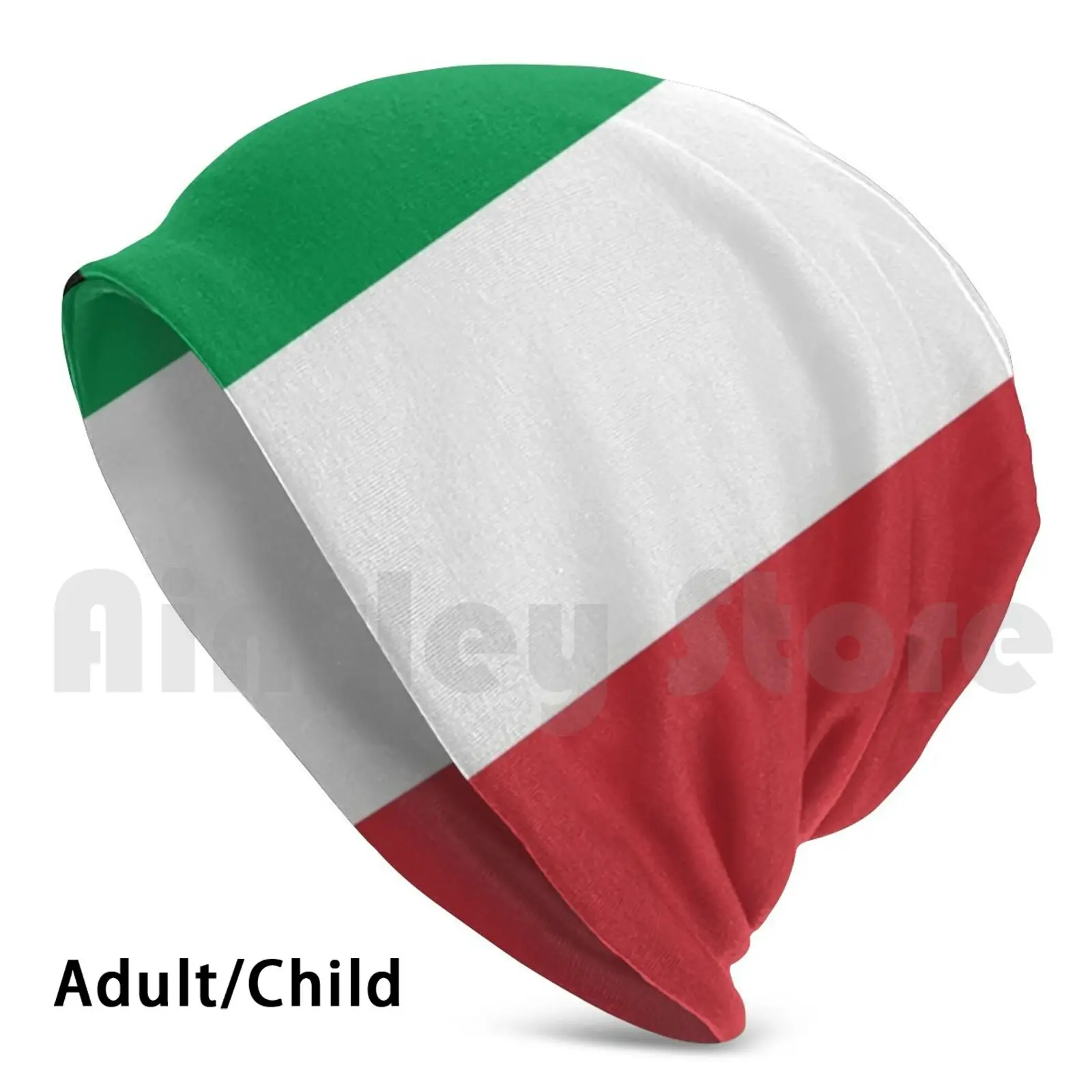 

Italy-National Flag-Current Beanies Knit Hat Hip Hop Flag Banner Standard Ensign Emblem Symbol Italy