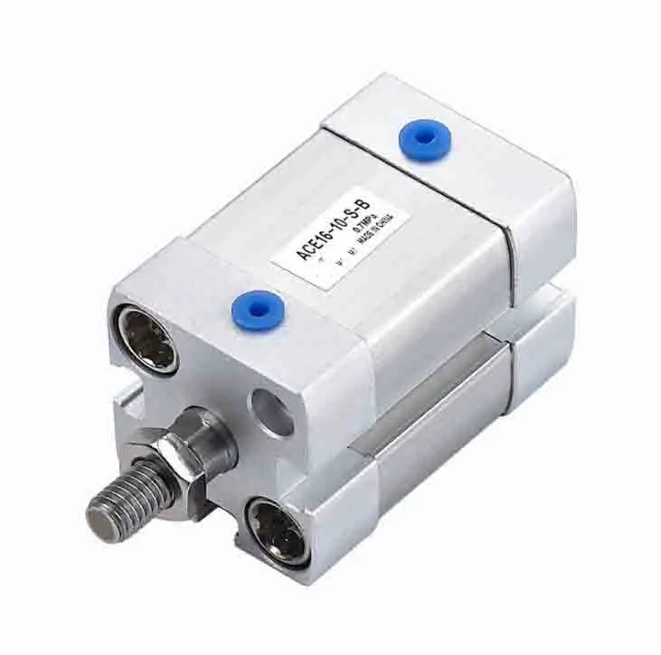 

Bore 12/16/20/25/32/40/50/63mm Stroke 5-70mm ISO21287 Standard Airtac ACE Compact Cylinder
