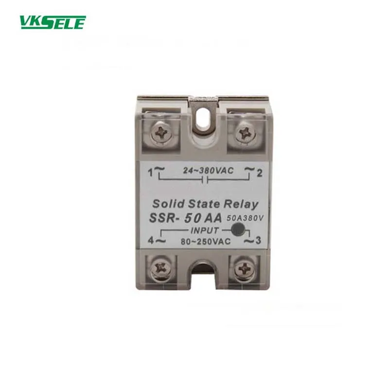 

China factory ssr 50 amp ac control ac SSR-50AA solid state relay
