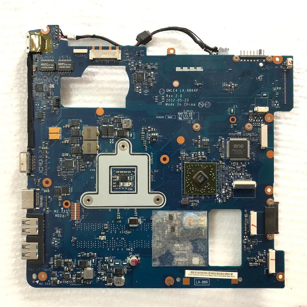 Материнская плата для Samsung NP355V5C материнская ноутбука QMLE4 LA 8864P REV: 2 0 100%