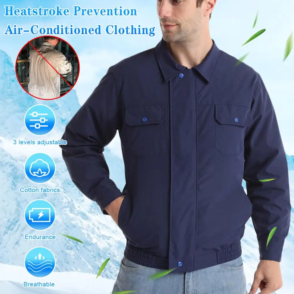Охлаждающая летняя одежда с кондиционированием классное пальто куртка для