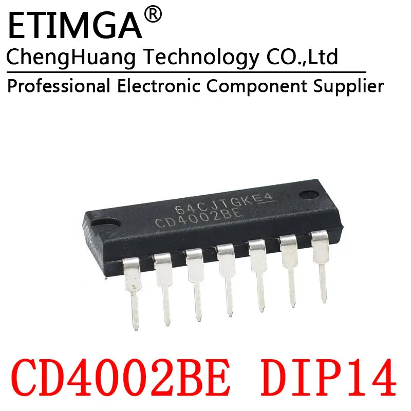

5 шт./лот CD4002BE CD4002 DIP14