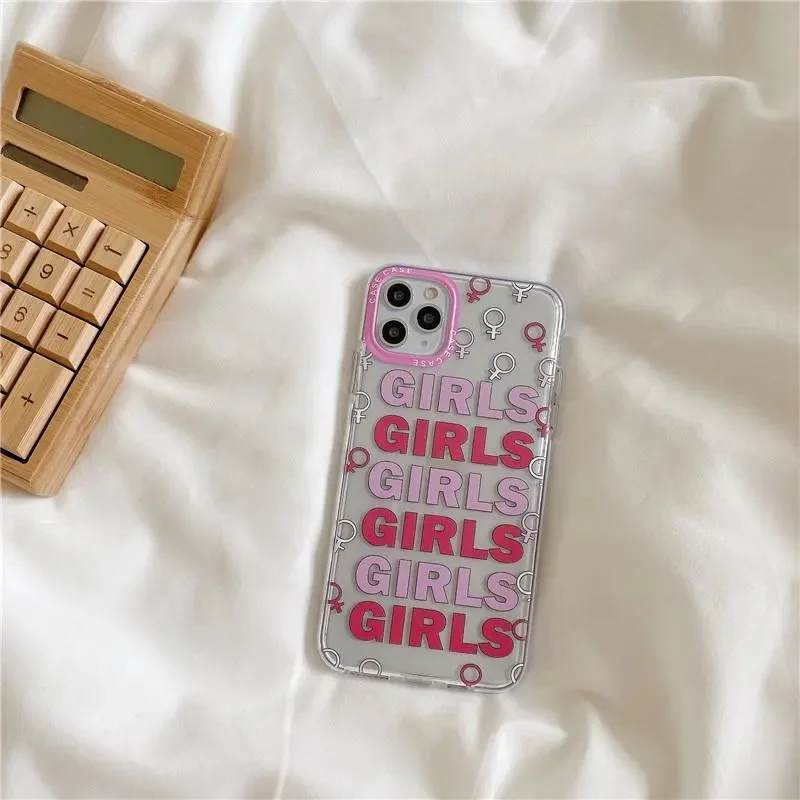 

Cute Fashion Shockproof Case For iPhone 12 11 Pro Max Mini XR X XS 7 8 Plus SE Butterfly Dog Soft Transparent TPU Back Cover