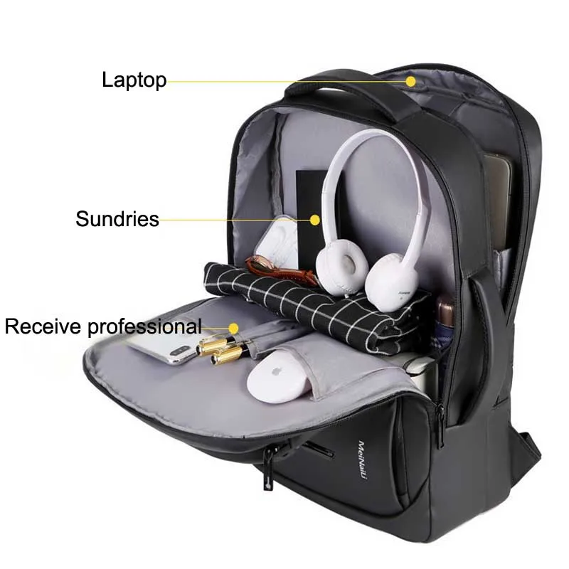 Рюкзак мужской водонепроницаемый для ноутбука 15 6 дюйма профессиональная