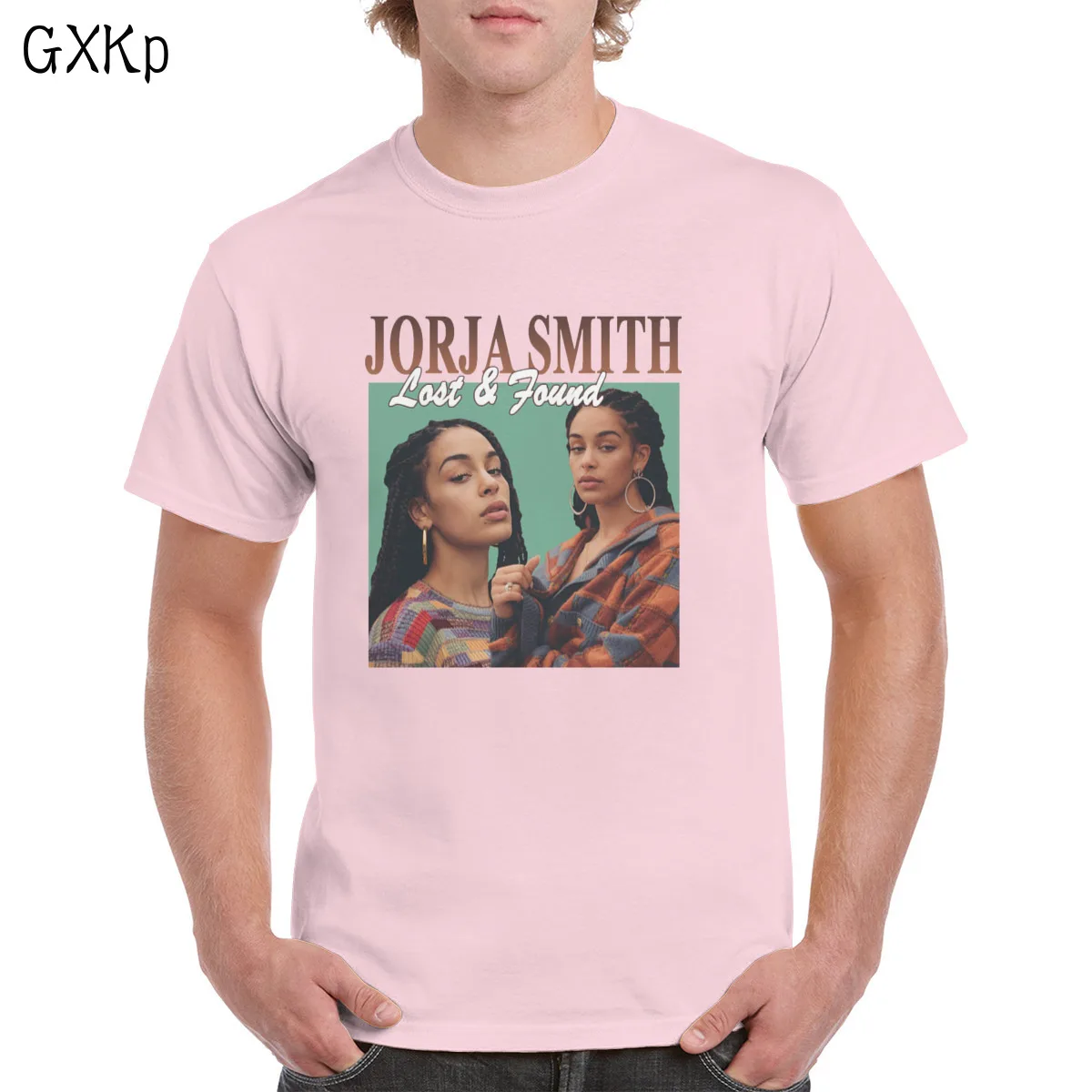 

Jorja Smith T-shi Uni Retro Trending Popular 90's ic T-shi 100% Cato Top Woman/Man