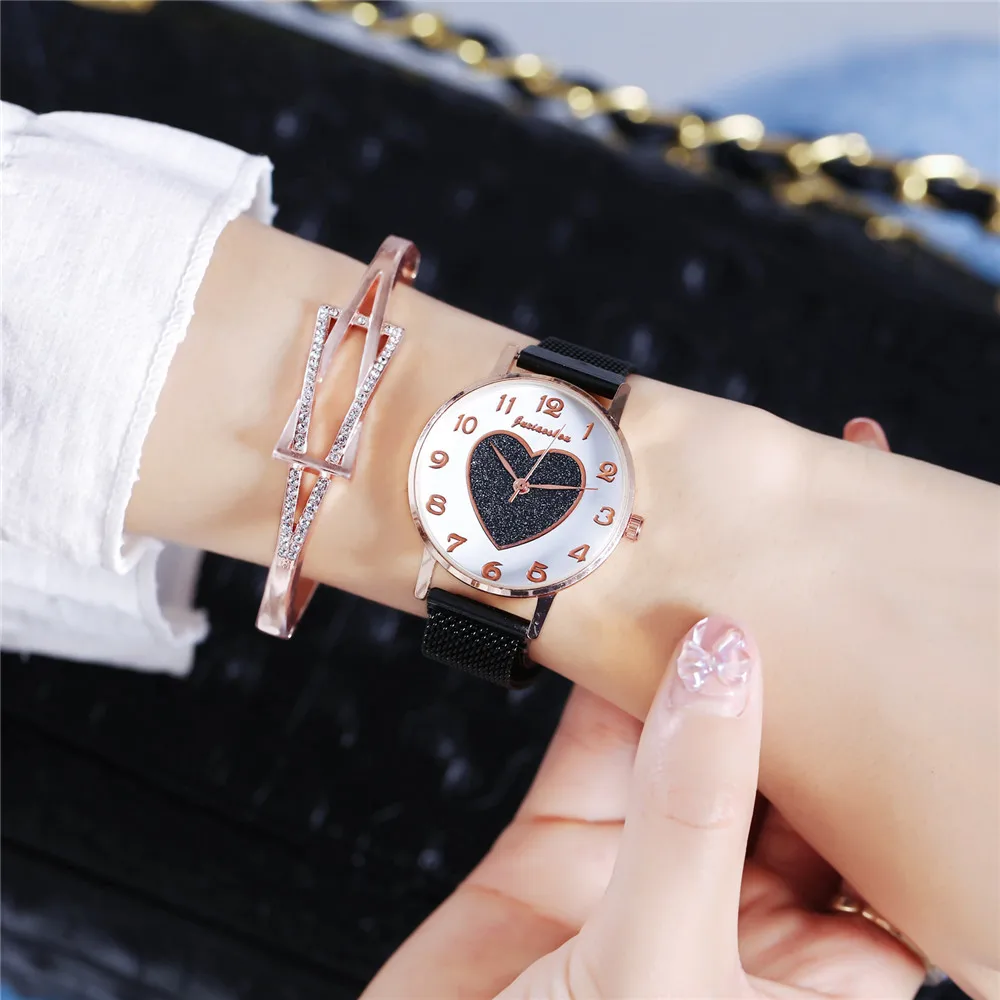 Часы женские кварцевые с магнитным ремешком | Наручные часы