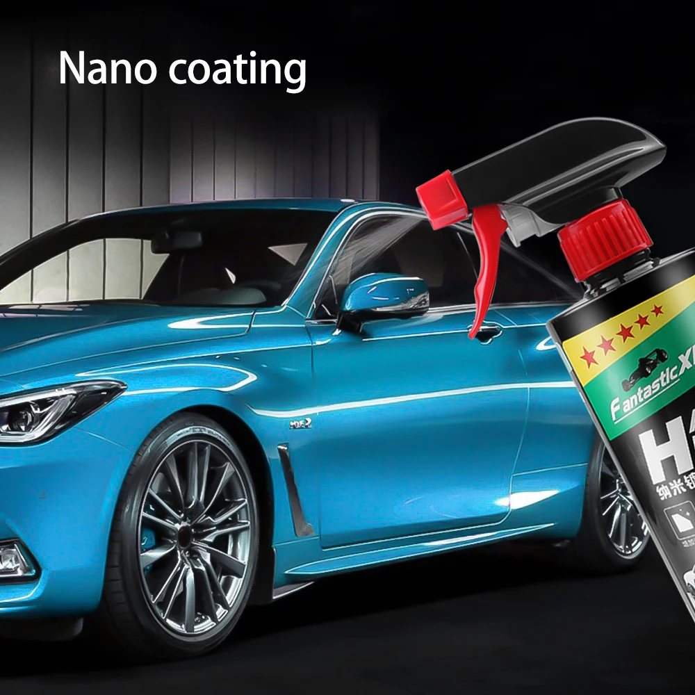 Sıvı seramik sprey kaplama araba cilası sprey mastik pardösü hızlı Nano kaplama 500ML araba sprey balmumu araba temizleme dropshipping