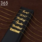 Ожерелья из нержавеющей стали под заказ с именем для женщин, ожерелье с персонализированным стетоскопом, буквой, сердцем, бабочкой, кулон, ювелирные изделия, подарок