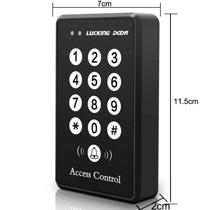 LUCKING дверь 125 кГц RFID система контроля доступа устройство безопасности RFID Близость входной двери замок клавиатура контроля доступа