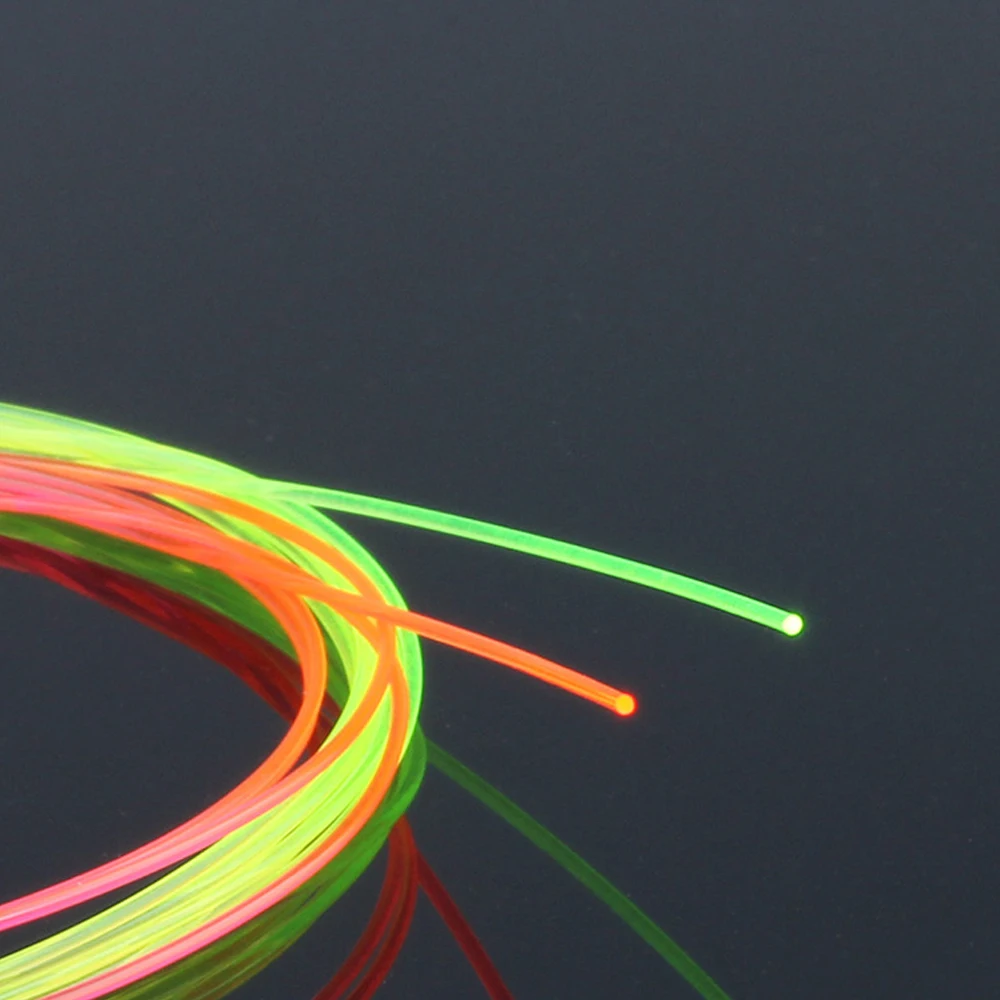 Оптический Волоконно оптический стержень 100 см Гибкий лук прицел пластиковые