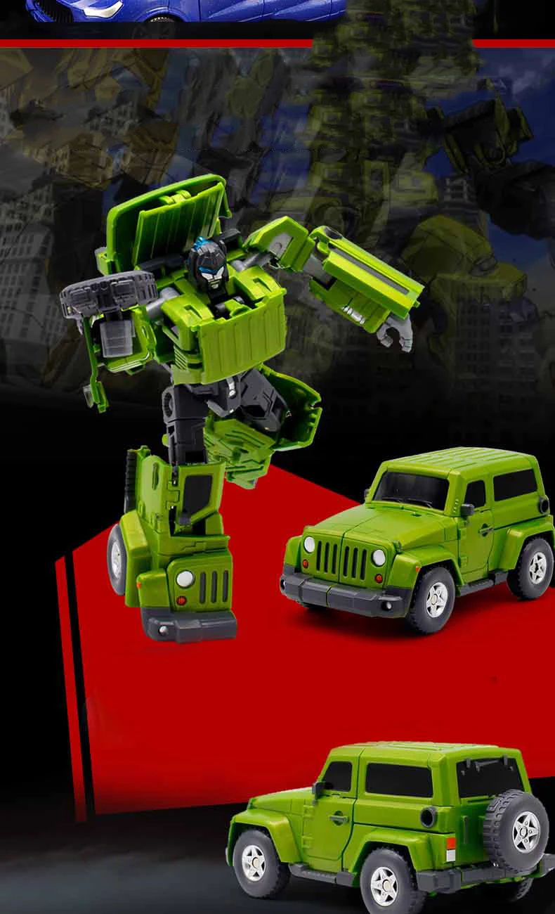 WEIJIANG W8001-6 трансформация Gunpla Figma Аниме сериал фигурка модель деформируемый робот большой размер игрушки из АБС-пластика для мальчика