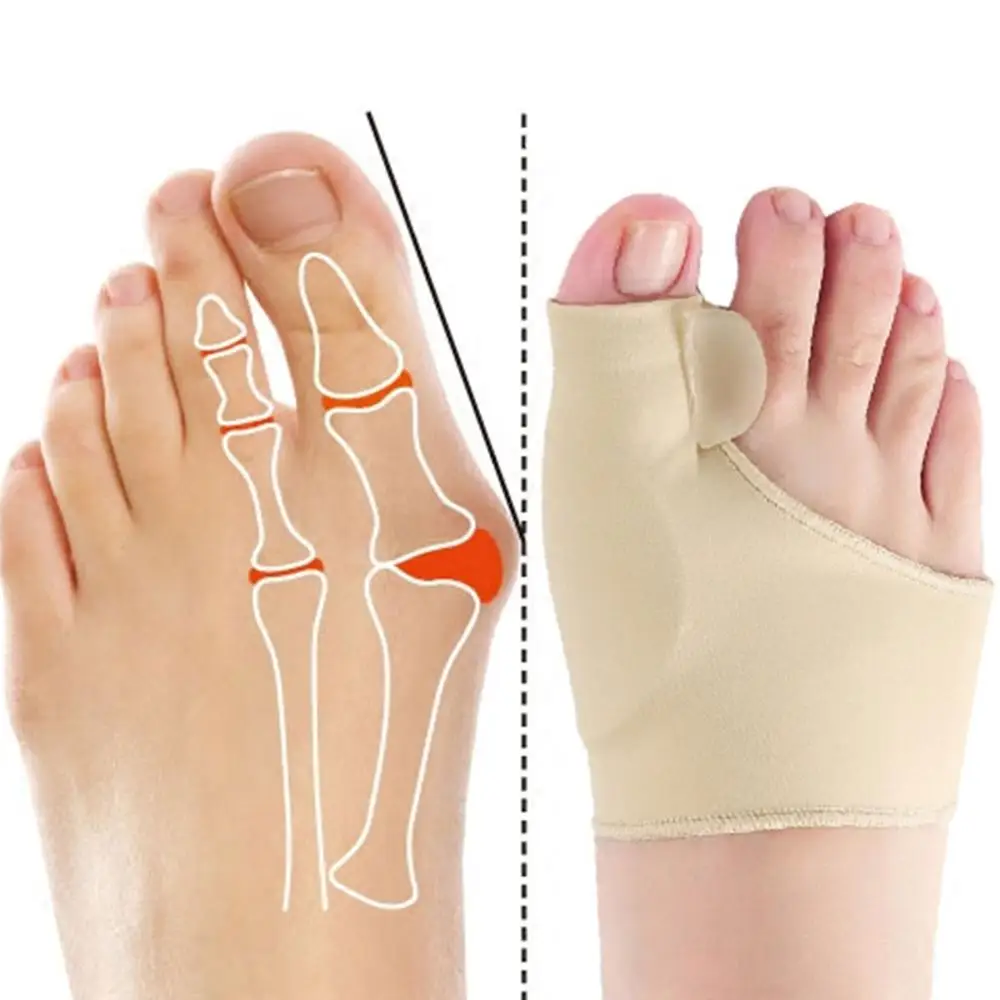 Медицинский Прибор Hallux стопа с вальгусной деформацией 1 пара сепаратор для ухода