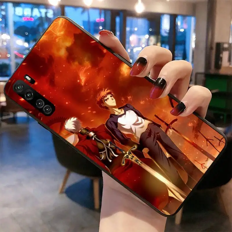 

Fate Stay Night Phone Case For Huawei Nova 6se 7 7pro 7se honor 7A 8A 7C 9C Play