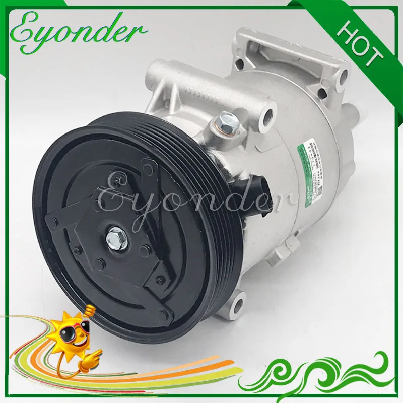 Компрессор кондиционера AC A/C охлаждающий насос PV6 CVC для RENAULT MEGANE SCENIC 8200050141 8200316164
