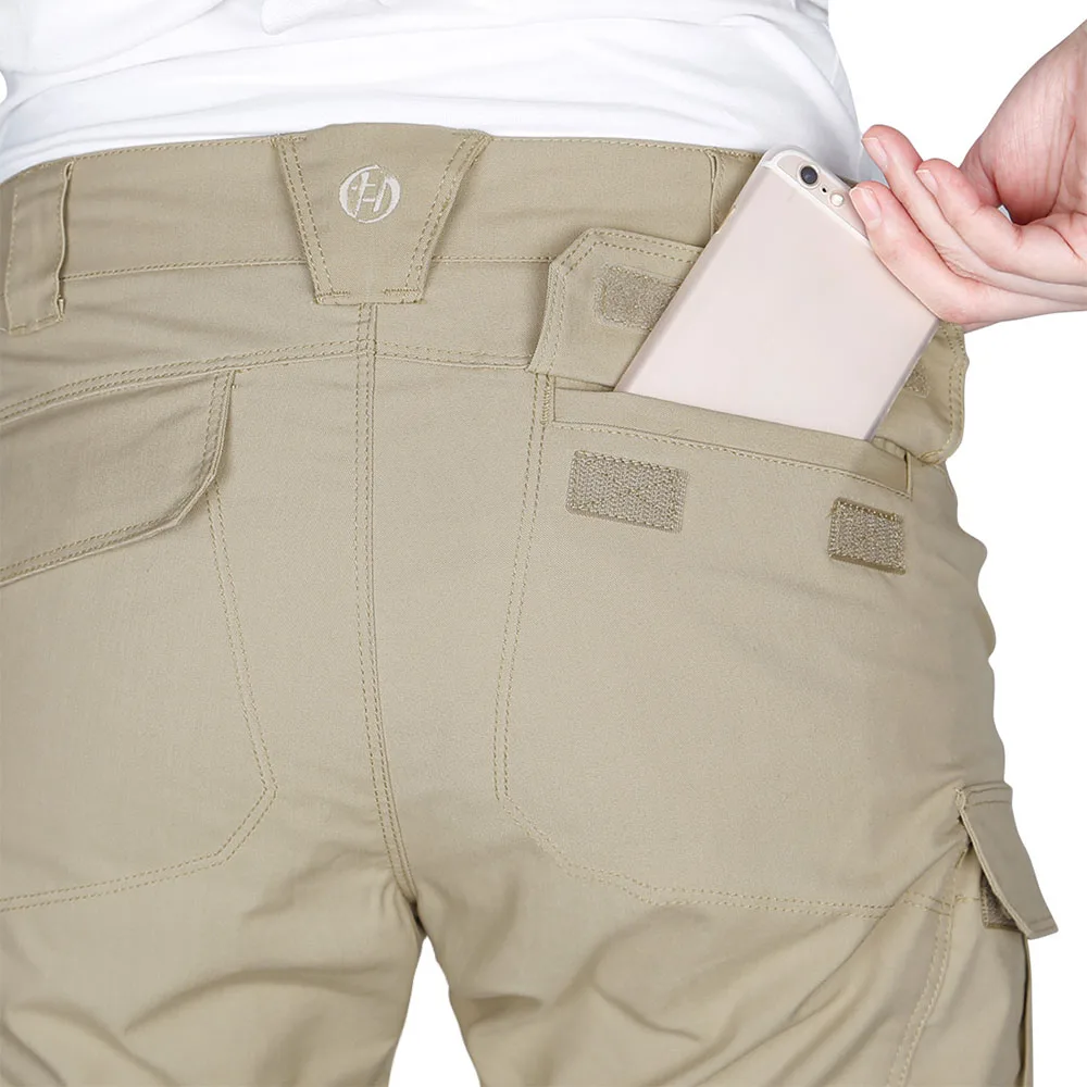 

Women's Relaxed Fit Tactical Pants HARD LAND Stretch Lightweight Cargo Pants Outdoor Casual with Pockets