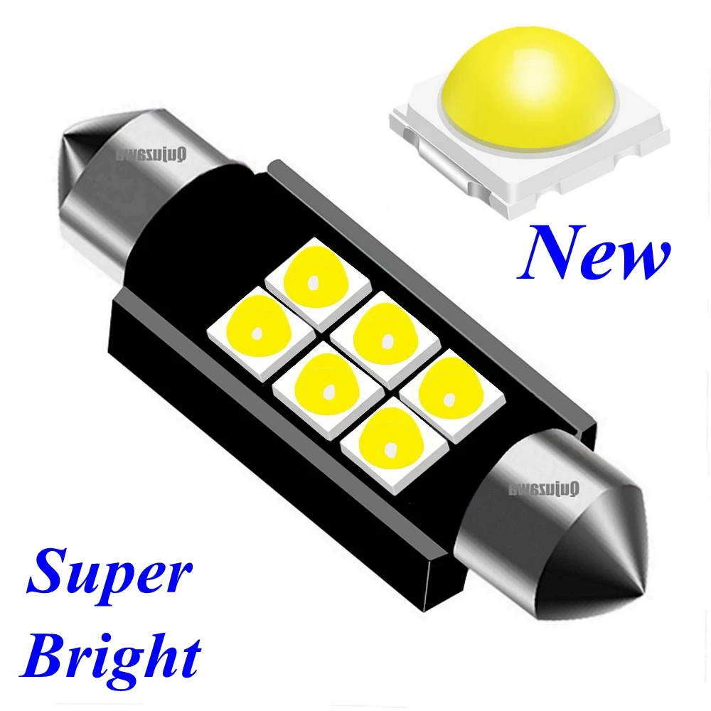 Гирлянда 31 мм 36 39 41 C5W C10W супер яркий светодиодный чип CREE автомобильные фонари Canbus