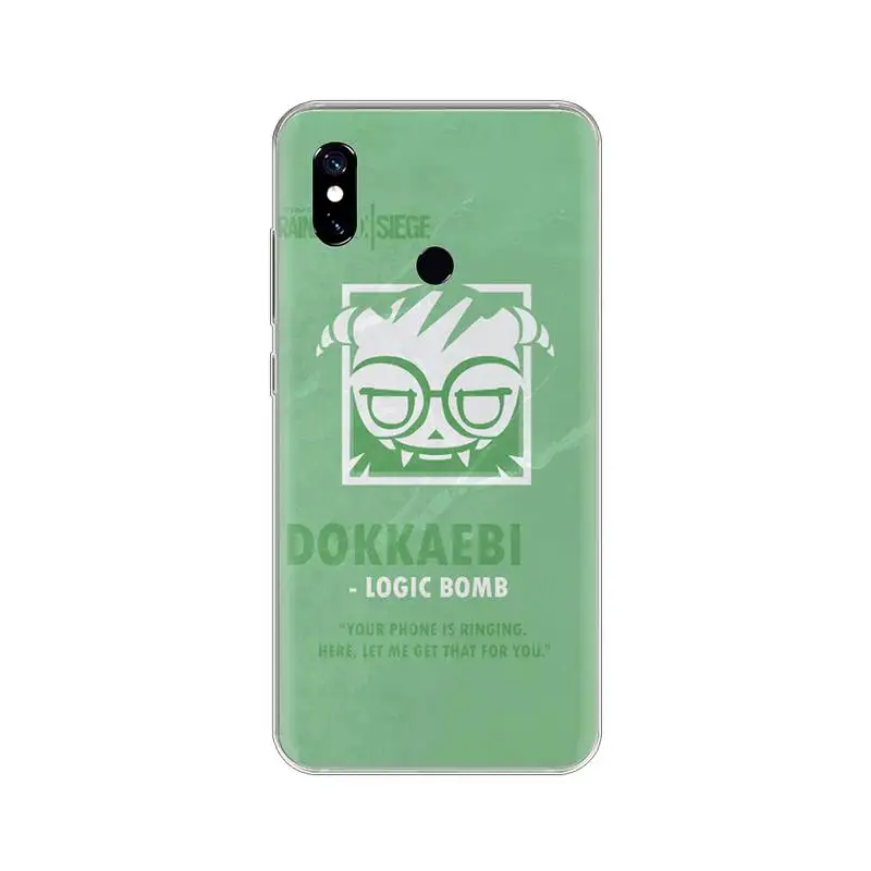 Rainbow six R6 game LOGO Luxury Unique Design Phone Cover For Xiaomi Mi 8 9 SE T A2 MAX3 Redmi 4X 5 PLUS 5A 6A 7 7A K20 K30 PRO | Мобильные