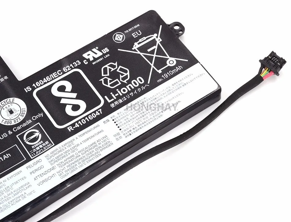 HONGHAY 45N1112 45N1113 аккумулятор для ноутбука lenovo Thinkpad X240 X240S X250 X250S T440 T440S T540 45N1108 45N1109