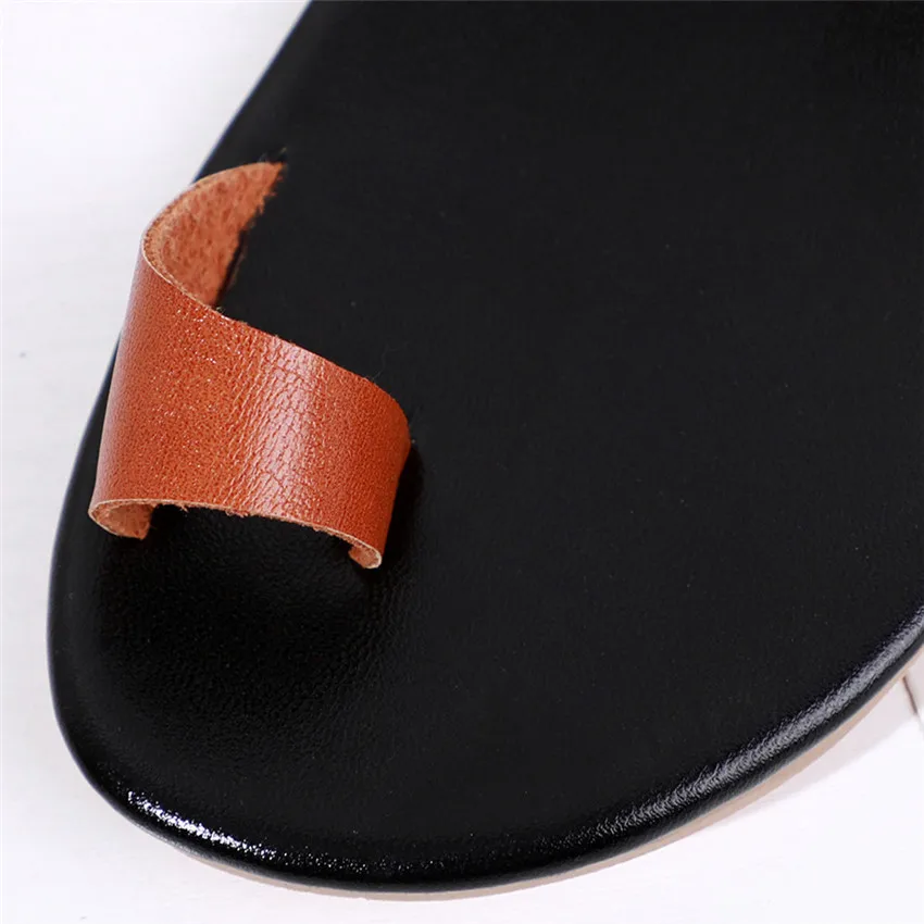 Летние туфли Женские сандалии на плоской подошве Шлепанцы Сандалии Маленькие