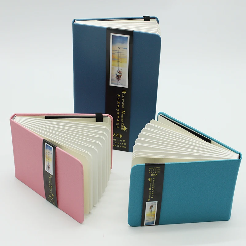 Альбом для путешествий акварель из хлопчатобумажной целлюлозы 300 г 24 дюйма |