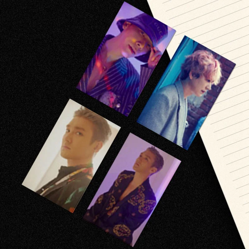 

30Pcs/Set KPOP SUPER JUNIOR SJ Time_Sli Album LOMO Cards K-POP Self Made Paper Photo Card Photocard