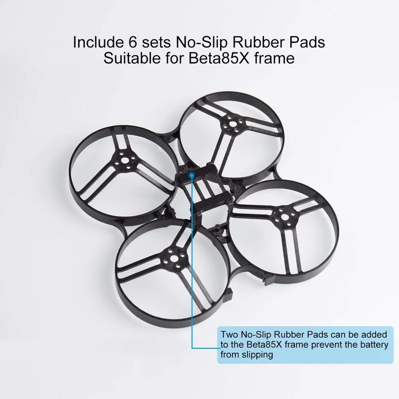 betafpv 6 шт черный ремешок для бата