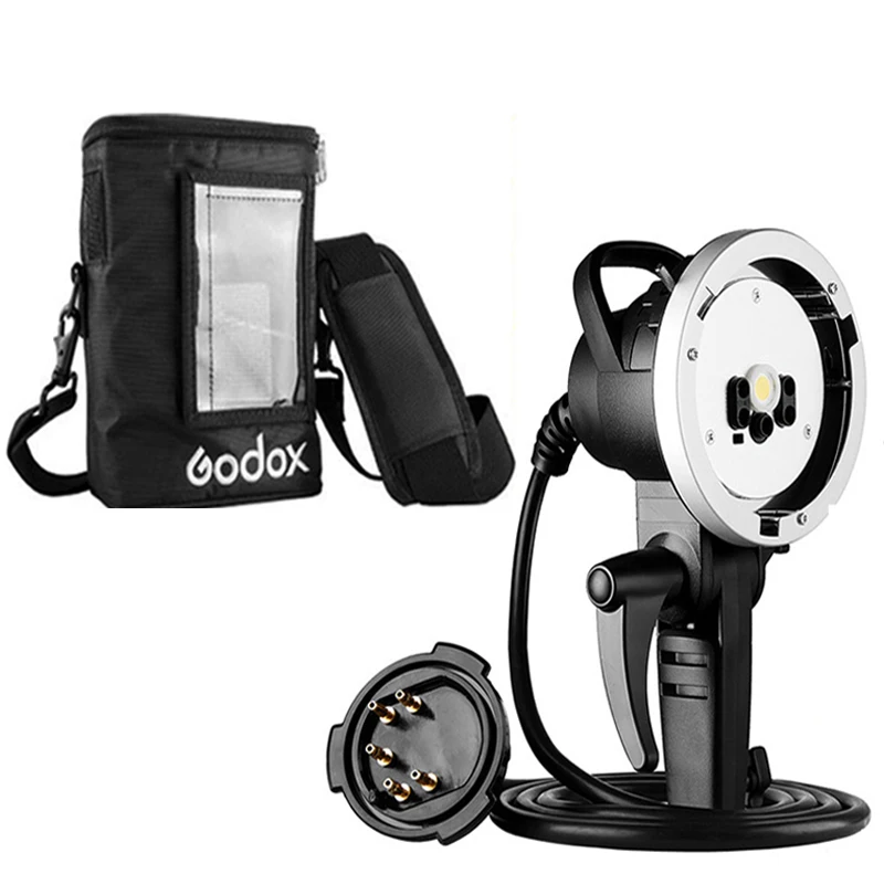 

Godox AD-H600B Hand-Held Flash Extension Head + PB-600 Portable Bag Protection Pouch For Witstro AD600 AD600B AD600BM Strobe