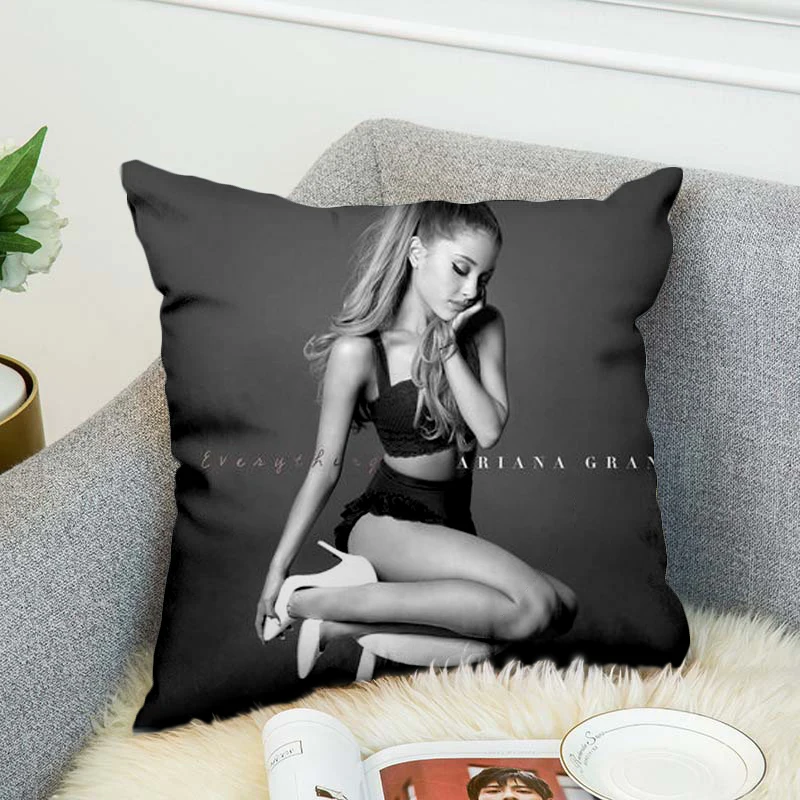 Ariana Grand декоративный чехол из полиэстера для подушки диванной стиль 3 | Дом и сад