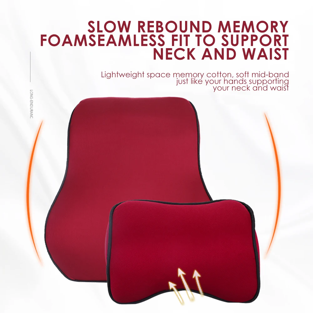 VODOOL Универсальный Автомобильный подголовник подушка для шеи пены памяти авто