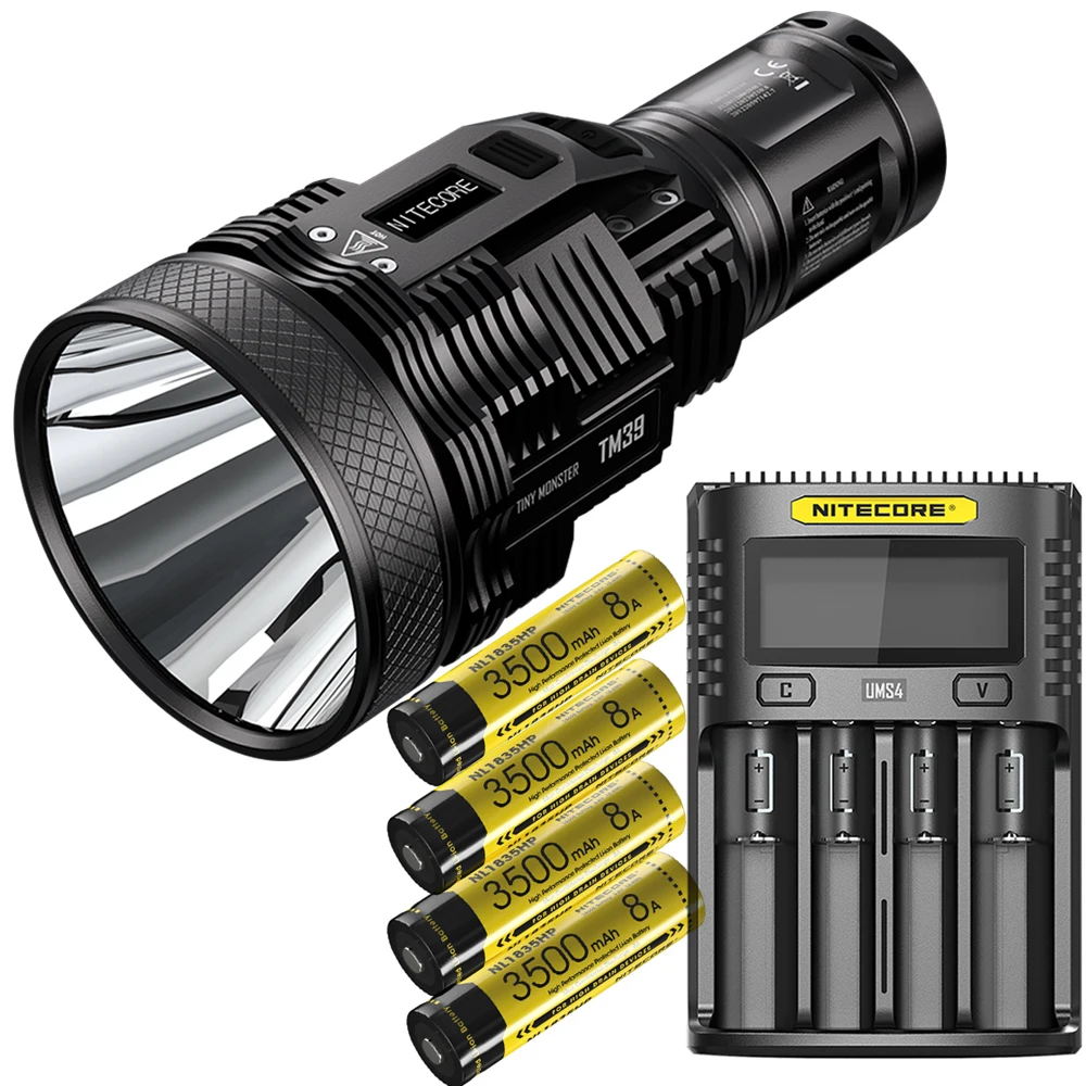 Оригинальный перезаряжаемый фонарик NITECORE TM39 Lite LUMINUS SBT-90 GEN2 5200LM светодиодный с