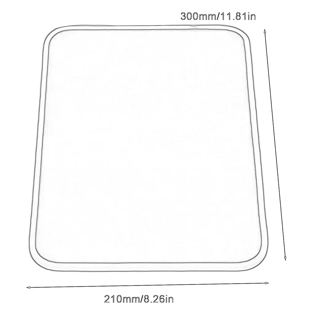 

A4 Dry Erase Whiteboard Flexible Fridge Magnetic Kids Refrigerator Drawing White Board Message Board Reminder Magnet