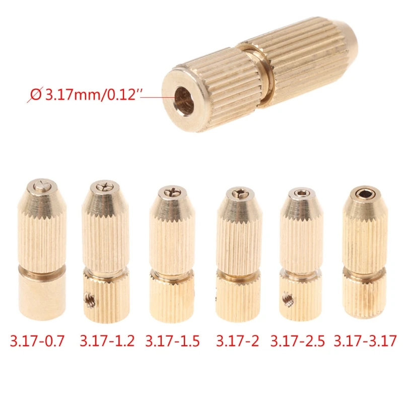 1 шт. 2 3 мм 17 микро сверлильный зажим Зажимной патрон 0 7 электродвигатель вал|Валы|
