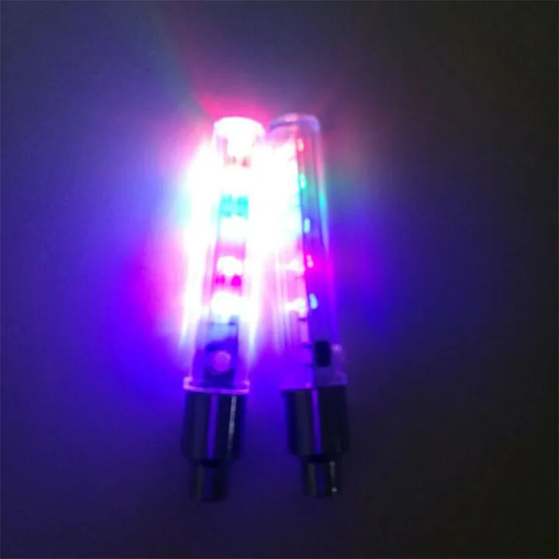 2 шт./лот светодиодный светильник для велосипеда автомобиля колеса неон