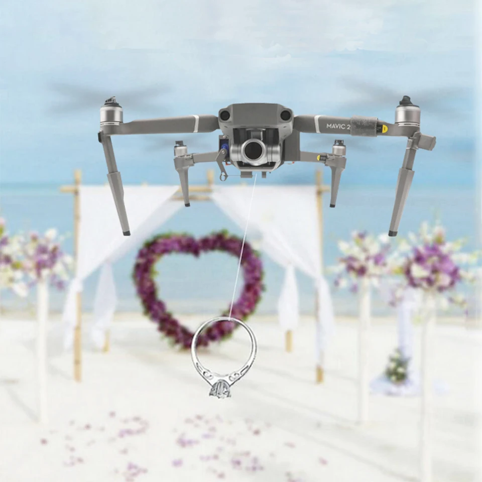 Дрон DJI Mavic 2 Pro / Zoom легкое пулемет система подачи воздуха удаленная доставка