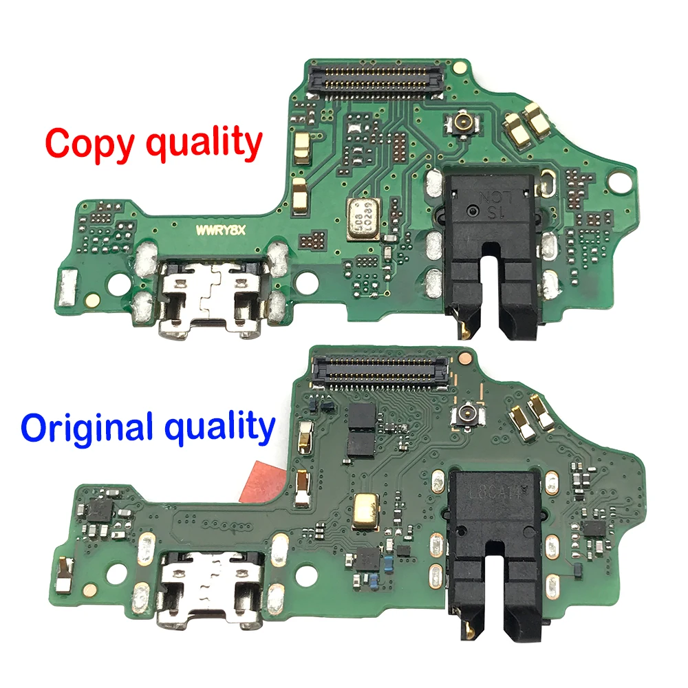 Плата с разъемом для микро-док-станции гибкий кабель зарядки Huawei Honor 8X USB-плата