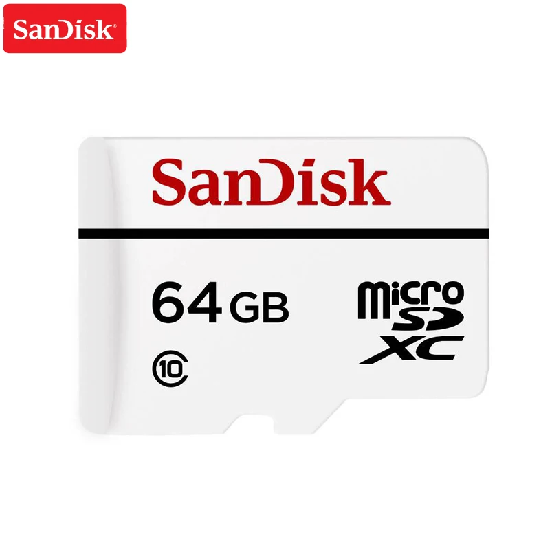 SanDisk карта памяти micro SD класс 10 64 ГБ 100% оригинал | Компьютеры и офис