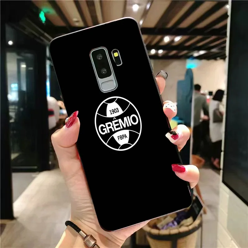 Чехол для телефона FC Gremio Samsung S6 S7 Edge S8 S9 S10E Note8 Note 9 10 A9 C10 J7 Max DIY чехол черного мягкого