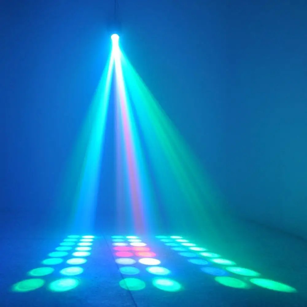 

6pcs TSSS Auto/Sound Active 64 LEDs RGBW Light Disco Club Party Show Hundreds of Patterns [XL94]