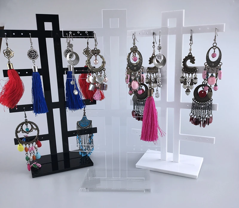 Акриловая подставка для сережек ювелирный органайзер витрина | Украшения и