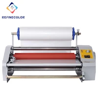 Refinecolor A3 Laminating Machine Support Cold Hot Laminator Roll To Roll For UV DTF Printer Cover B Film