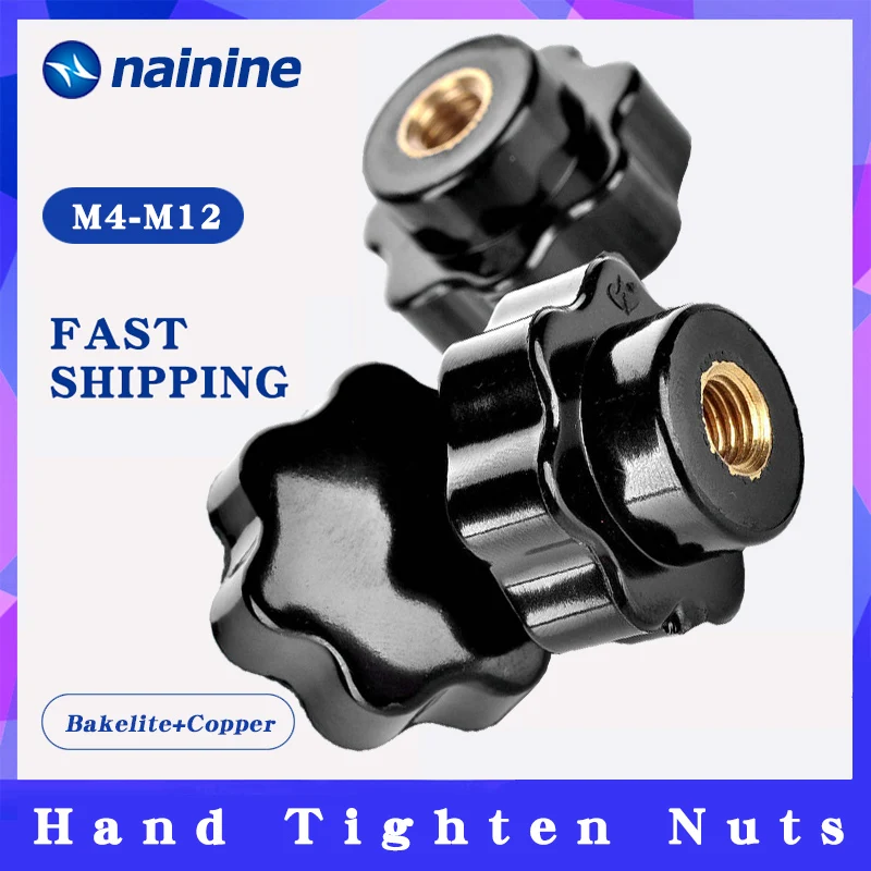 2 шт. механические гайки для 3D принтера M4 M5 M6 M8 M10 M12|thumb nut|hand tightening nutnut nut |