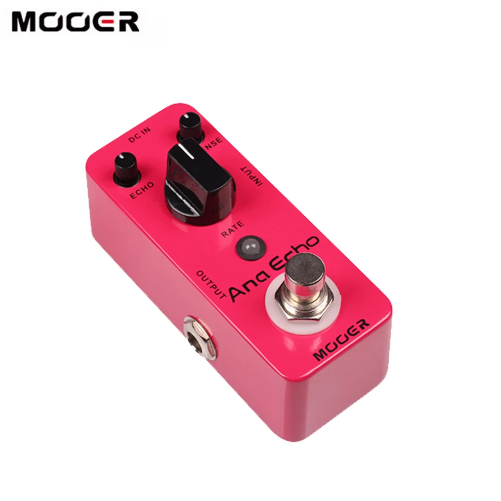 Mooer Ана Эхо мини гитарные педали с эффектом Delay полная аналоговая схема